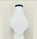 Plain White Men’s Scarf