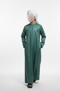 Green Emirati Thobe – Boys(30-48)