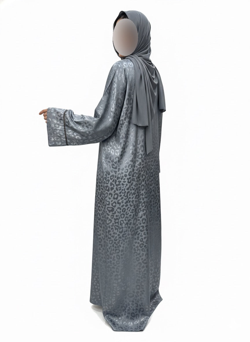Leopard Print Abaya