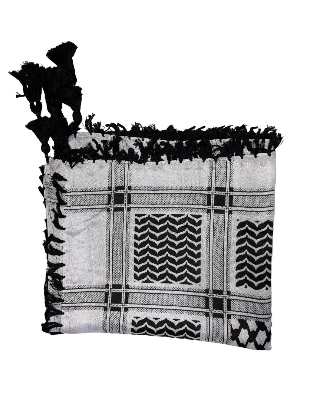 Black & White Keffiyeh