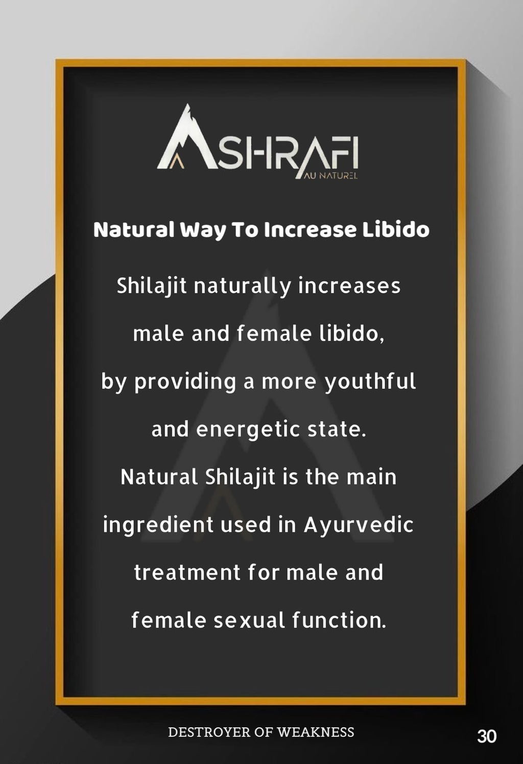Ashrafi Pure Shilajit Resin 5g