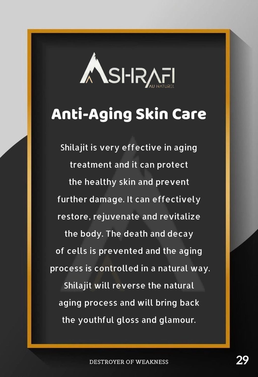 Ashrafi Pure Shilajit Resin 5g