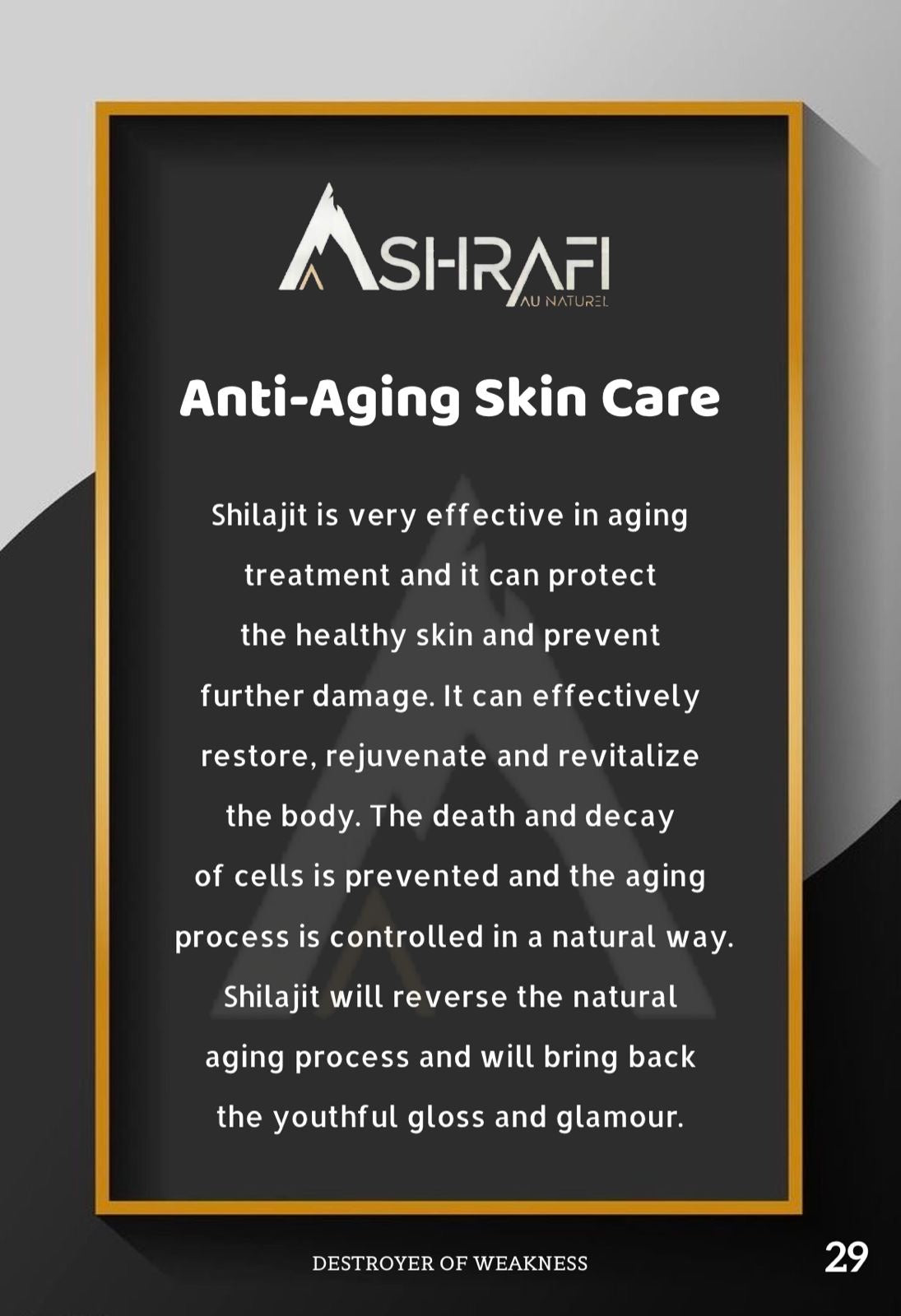 Ashrafi Pure Shilajit Resin 5g