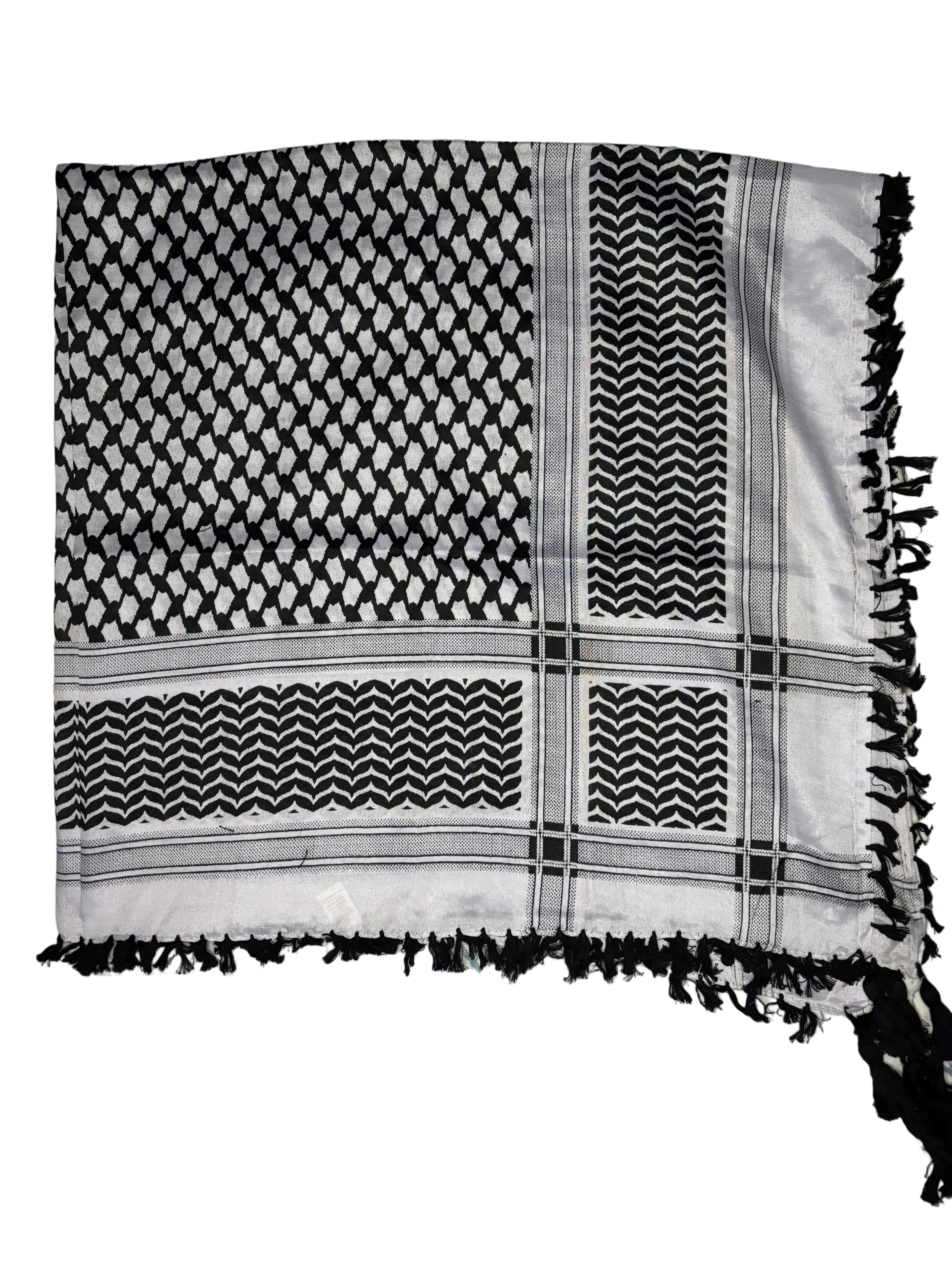 Black & White Keffiyeh
