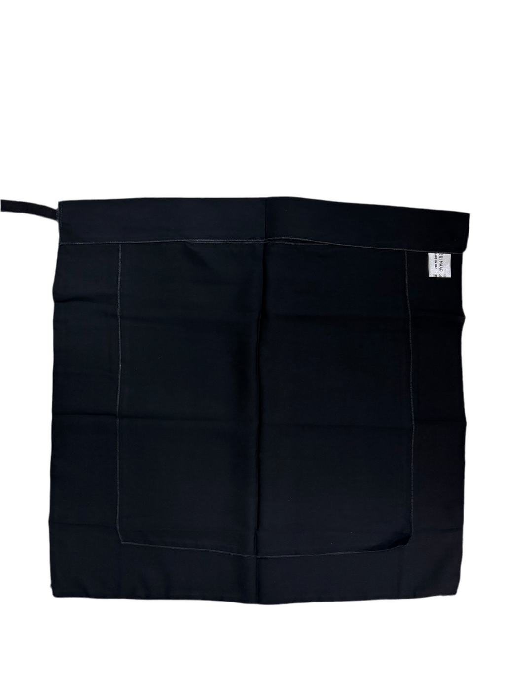 Double Layer Flap Niqab - Black