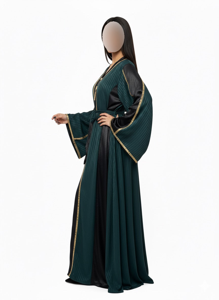 Sultana Stripe Abaya 👑