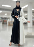 The Two-Tone Statement Abaya