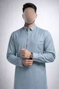 Eid Signature Light Blue Kurta