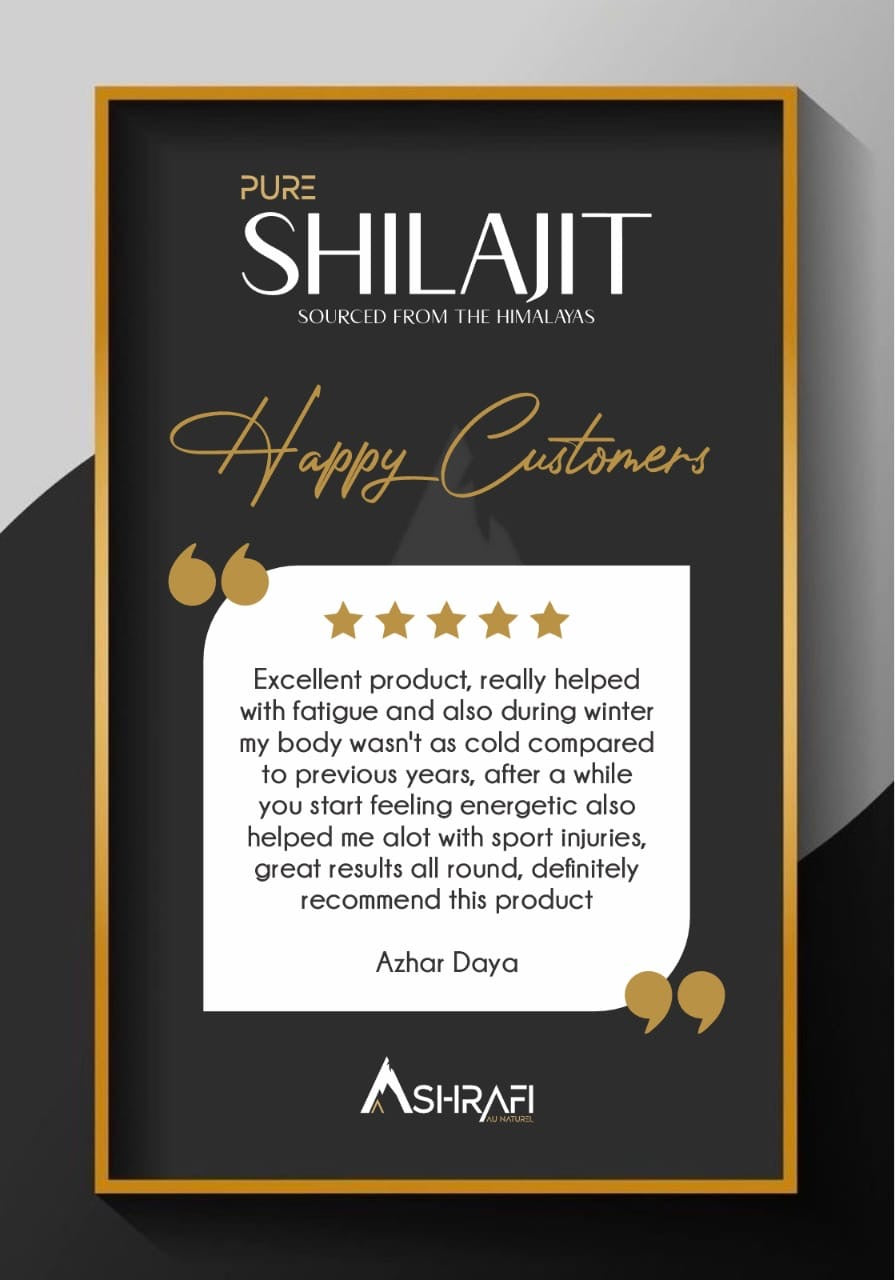 Ashrafi Pure Shilajit Resin 10g