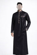 Omani Signature Black Kurta