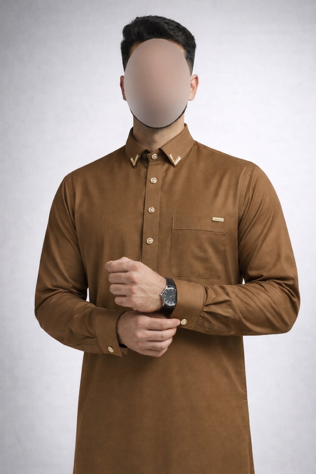 Classic Brown Kurta